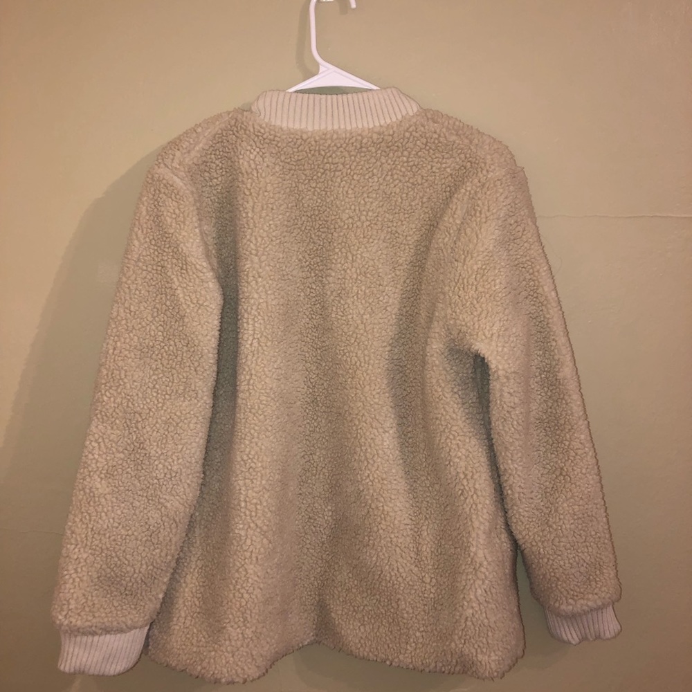 Abercrombie & Fitch full zip Sherpa jacket - Picture 2 of 3